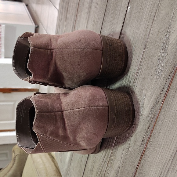Torrid Taupe Ankle Booties Size Women's 11 Wide Width - Picture 7 of 9